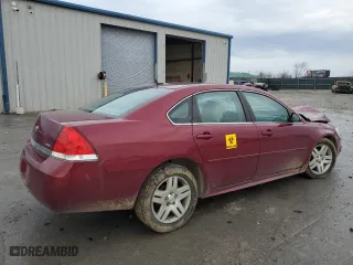 2010 Chevrolet Impala LT with VIN 2G1WB5EK9A1181643, listed as a Copart auction lot 86568984 with 126,555 mi miles and Salvage Title. Bid and sale history available at carsss.com. Image 3.