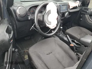 2018 Jeep Wrangler JK Unlimited Sport S with VIN 1C4BJWDG0JL871139, listed as a Copart auction lot 76546464 with 82,164 mi miles and Salvage Title. Bid and sale history available at carsss.com. Image 8.