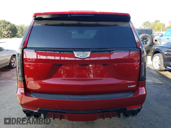 2023 Cadillac Escalade AWD V-Series z VIN 1GYS4HK97PR405294, wystawiony jako Copart lot #73850244 z przebiegiem 11 922 mil mil oraz Szkoda całkowita • Salvage title. Historia ofert i sprzedaży dostępna na DreamBid. Obrazek 6.
