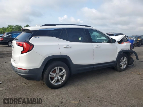 2019 GMC Terrain SLE with VIN 3GKALTEV9KL195267, listed as a Copart auction lot 64385625 with 60,331 mi miles and Salvage title. Bid and sale history available at DreamBid. Image 3.