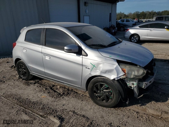 2018 Mitsubishi Mirage SE with VIN ML32A4HJ0JH001116, listed as a Copart auction lot 42514495 with 84,066 mi miles and Salvage Title. Bid and sale history available at carsss.com. Image 4.