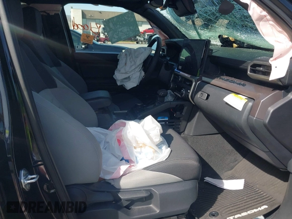 2025 Toyota Tacoma SR with VIN 3TMLB5JN2SM090007, listed as a IAAI auction lot 41830185 with 4,359 mi miles and . Bid and sale history available at DreamBid. Image 5.