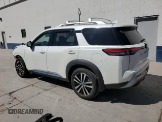2024 Nissan Pathfinder Platinum with VIN 5N1DR3DJ0RC306862, listed as a Copart auction lot 63416195 with Not provided miles and Salvage title. Bid and sale history available at DreamBid. Image 2.