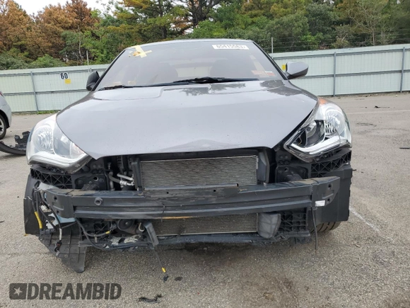 2016 Hyundai Veloster with VIN KMHTC6ADXGU252488, listed as a Copart auction lot 65415583 with 53,482 mi miles. Bid and sale history available at carsss.com. Image 5.