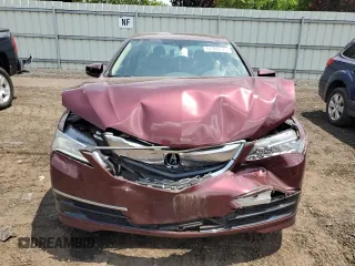 2016 Acura TLX with VIN 19UUB1F34GA007865, listed as a Copart auction lot 61728575 with 123,938 mi miles and Salvage title. Bid and sale history available at DreamBid. Image 5.
