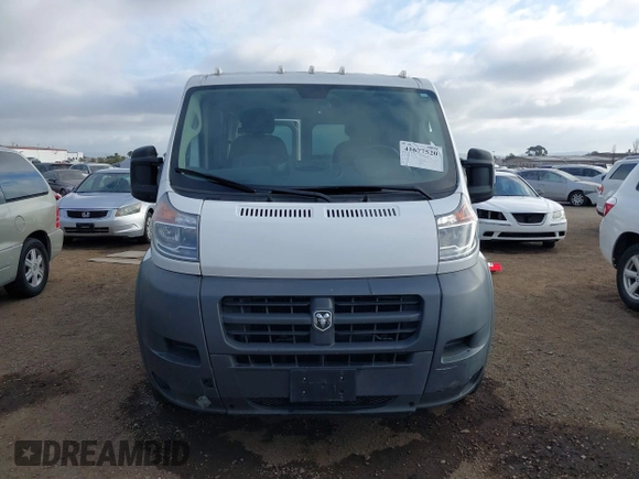 2017 Ram ProMaster Cargo with VIN 3C6TRVAG4HE546435, listed as a IAAI auction lot 41677520 with 163,671 mi miles and . Bid and sale history available at DreamBid. Image 13.