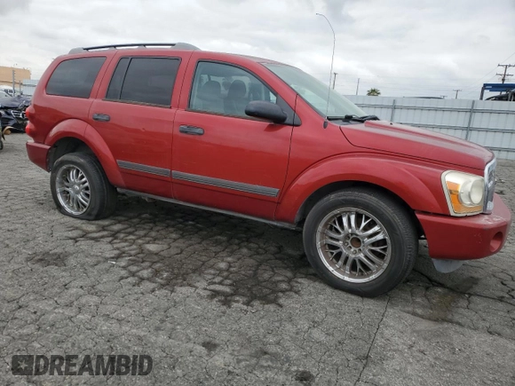 2006 Dodge Durango SLT with VIN 1D4HD482X6F102225, listed as a Copart auction lot 55707565 with 139,924 mi miles and Clean Title. Bid and sale history available at DreamBid. Image 4.
