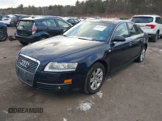 2005 Audi A6 with VIN WAUDG74F85N105820, listed as a IAAI auction lot 41341841 with 105,646 mi miles. Bid and sale history available at carsss.com. Image 2.
