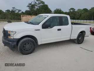 2017 Ford F-150 XL with VIN 1FTFX1EF3HKD61067, listed as a Copart auction lot 48466905 with 121,561 mi miles and Salvage Title. Bid and sale history available at carsss.com. Image 1.
