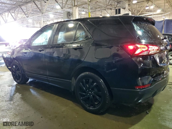 2024 Chevrolet Equinox LS with VIN 3GNAXHEG6RL339244, listed as a Copart auction lot 44581035 with 4,311 mi miles and Non Repairable. Bid and sale history available at carsss.com. Image 2.