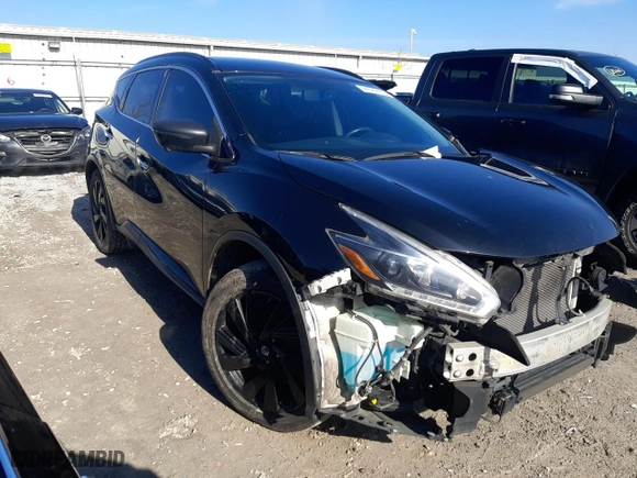 2018 Nissan Murano S with VIN 5N1AZ2MH9JN144359, listed as a Copart auction lot 44599435 with 106,484 mi miles and Salvage Title. Bid and sale history available at carsss.com. Image 4.