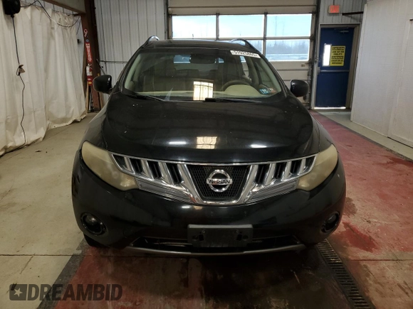 2009 Nissan Murano S with VIN JN8AZ18W49W100268, listed as a Copart auction lot 51925865 with 184,121 mi miles and Salvage Title. Bid and sale history available at carsss.com. Image 5.