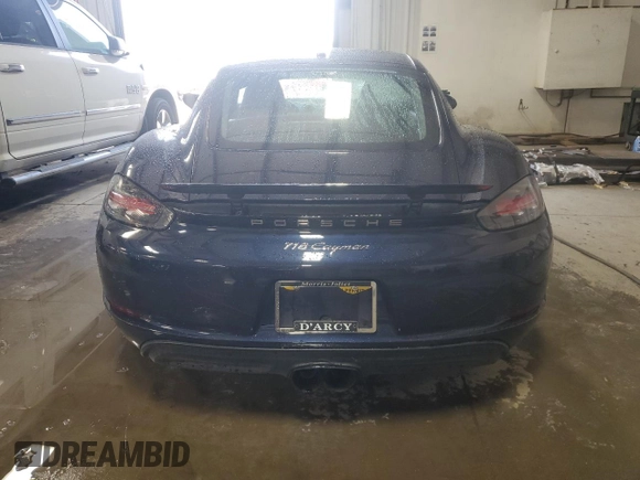 2018 Porsche 718 Cayman z VIN WP0AA2A89JK262252, wystawiony jako Copart lot #67403244 z przebiegiem 15 531 mil mil oraz Szkoda całkowita • Salvage title. Historia ofert i sprzedaży dostępna na DreamBid. Obrazek 6.