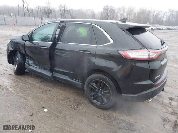 2015 Ford Edge SEL with VIN 2FMTK4J81FBC01640, listed as a IAAI auction lot 41512423 with 87,231 mi miles. Bid and sale history available at carsss.com. Image 3.