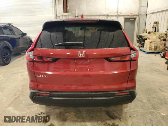 2024 Honda CR-V EX-L with VIN 5J6RS4H75RL006702, listed as a Copart auction lot 53680865 with 12,302 mi miles and Salvage Title. Bid and sale history available at carsss.com. Image 6.