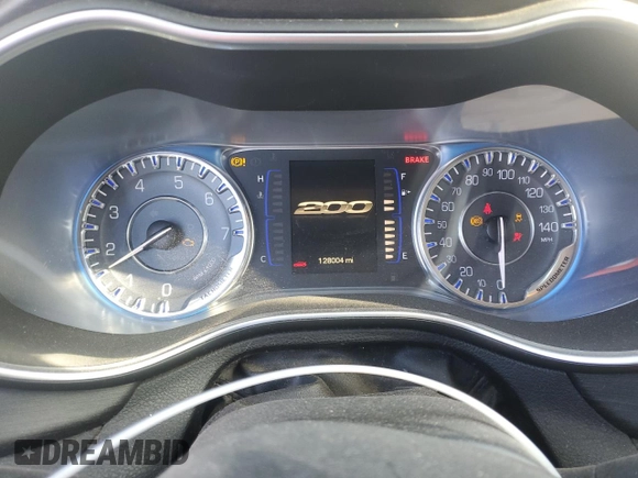2015 Chrysler 200 Limited with VIN 1C3CCCAB1FN753008, listed as a Copart auction lot 87488274 with 128,004 mi miles and Salvage Title. Bid and sale history available at carsss.com. Image 9.