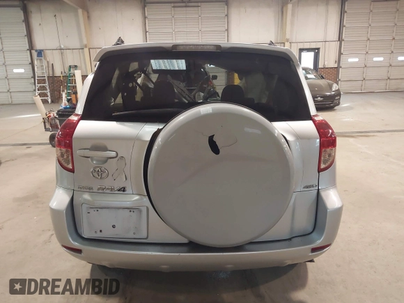 2008 Toyota RAV4 with VIN JTMBD33V786062414, listed as a IAAI auction lot 41188782 with 132,500 mi miles. Bid and sale history available at carsss.com. Image 16.