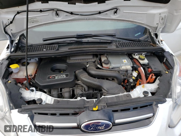 2015 Ford C-Max Energi SEL with VIN 1FADP5CU9FL109434, listed as a Copart auction lot 63836373 with 77,260 mi miles. Bid and sale history available at carsss.com. Image 12.