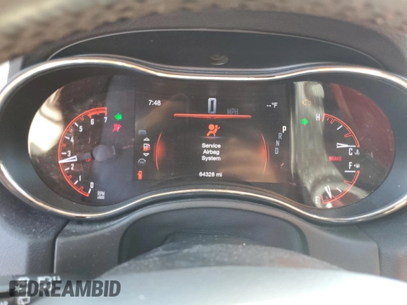 2020 Dodge Durango R/T with VIN 1C4SDJCT6LC163229, listed as a Copart auction lot 58640855 with 64,328 mi miles and Salvage title. Bid and sale history available at DreamBid. Image 9.