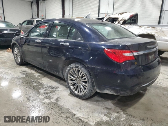 2012 Chrysler 200 Limited with VIN 1C3CCBCB6CN306239, listed as a Copart auction lot 44893155 with 155,683 mi miles and Salvage Title. Bid and sale history available at carsss.com. Image 2.