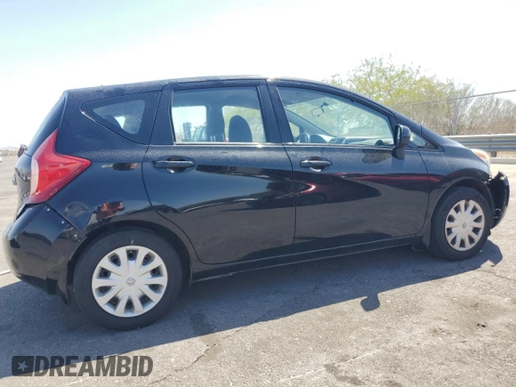 2014 Nissan Note SV with VIN 3N1CE2CP5EL402970, listed as a Copart auction lot 54598005 with Not provided miles and Salvage title. Bid and sale history available at DreamBid. Image 3.