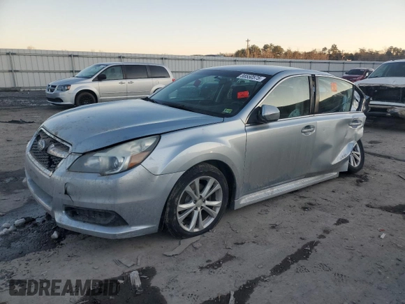 2013 Subaru Legacy Premium with VIN 4S3BMBB64D3027880, listed as a Copart auction lot 88550575 with 167,396 mi miles and Salvage Title. Bid and sale history available at carsss.com. Image 1.