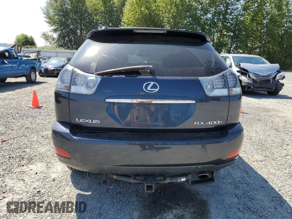 2006 Lexus RX 400h with VIN JTJHW31U360032080, listed as a Copart auction lot 65902515 with 169,880 mi miles and Clean title. Bid and sale history available at DreamBid. Image 6.