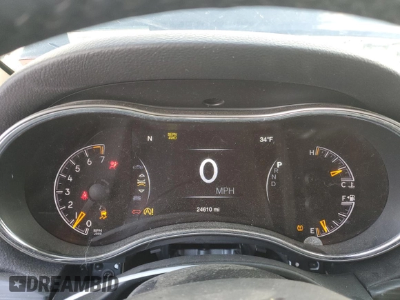 2021 Jeep Grand Cherokee Limited X with VIN 1C4RJFBG0MC826689, listed as a Copart auction lot 47818705 with 24,610 mi miles and Salvage title. Bid and sale history available at DreamBid. Image 9.