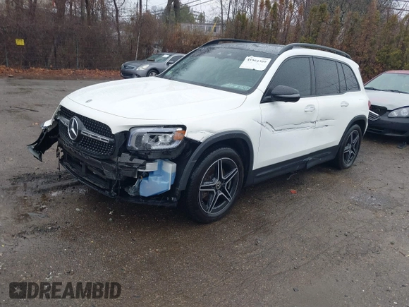 2023 Mercedes-Benz GLB 250 с VIN W1N4M4HB9PW308660, выставлен на аукционе IAAI как лот 41864309 с пробегом 32 542 миль миль и . История ставок и продаж доступна на DreamBid. Изображение 2.