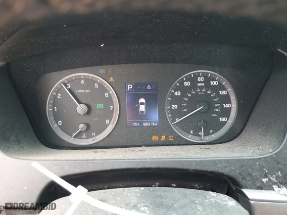 2015 Hyundai Sonata 2.4L Limited with VIN 5NPE34AF1FH194296, listed as a Copart auction lot 77887704 with 126,313 mi miles and Salvage Title. Bid and sale history available at carsss.com. Image 9.