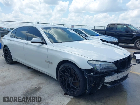2012 BMW 7 Series 750Li with VIN WBAKB8C54CC964576, listed as a IAAI auction lot 42499443 with 78,728 mi miles and . Bid and sale history available at DreamBid. Image 1.
