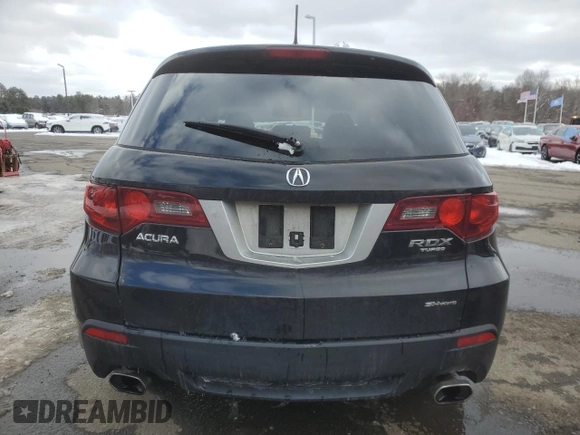 2010 Acura RDX with VIN 5J8TB1H29AA002880, listed as a Copart auction lot 44302955 with 170,396 mi miles and Salvage Title. Bid and sale history available at carsss.com. Image 6.