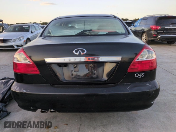2003 Infiniti Q45 z VIN JNKBF01A73M102745, wystawiony jako Copart lot #75193194 z przebiegiem Nie podano mil oraz Nie do naprawy. Historia ofert i sprzedaży dostępna na DreamBid. Obrazek 6.