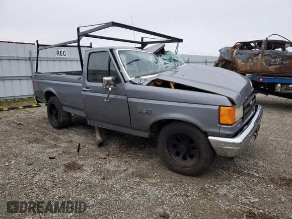 1987 Ford F-150 with VIN 1FTDF15Y6HPA66012, listed as a Copart auction lot 85805244 with 32,344 mi miles and Salvage Title. Bid and sale history available at carsss.com. Image 4.