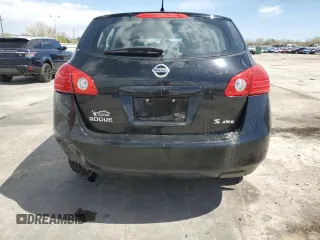 2008 Nissan Rogue SL with VIN JN8AS58V48W409739, listed as a Copart auction lot 54212575 with 131,437 mi miles and Salvage Title. Bid and sale history available at DreamBid. Image 6.