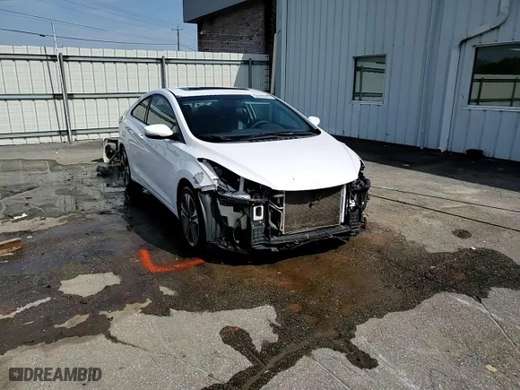 2013 Hyundai Elantra Coupe GS with VIN KMHDH6AE5DU022805, listed as a Copart auction lot 52620345 with 190,607 mi miles and Salvage Title. Bid and sale history available at carsss.com. Image 14.