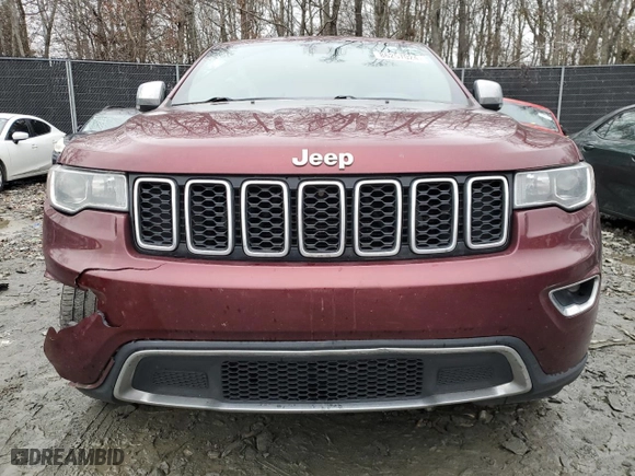 2019 Jeep Grand Cherokee Limited with VIN 1C4RJEBG9KC656761, listed as a Copart auction lot 86257024 with 105,419 mi miles and Salvage Title. Bid and sale history available at carsss.com. Image 5.