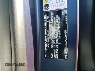 2023 Fisker Ocean One z VIN VCF1ZBU27PG001925, wystawiony jako Copart lot #65253054 z przebiegiem 5757 mil mil oraz Szkody całkowita. Historia ofert i sprzedaży dostępna na DreamBid. Obrazek 13.