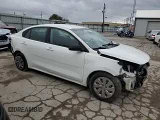 2019 Kia Rio S with VIN 3KPA24AB0KE214132, listed as a Copart auction lot 49580575 with 48,872 mi miles and Salvage Title. Bid and sale history available at DreamBid. Image 4.