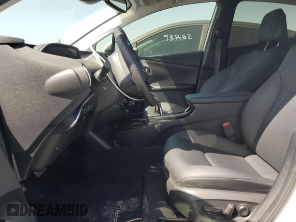 2022 Toyota Prius L Eco with VIN JTDKAMFU0N3181243, listed as a Copart auction lot 51579355 with 26,823 mi miles and Salvage Title. Bid and sale history available at DreamBid. Image 7.