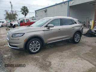 2021 Lincoln Nautilus Standard with VIN 2LMPJ6J9XMBL10737, listed as a Copart auction lot 79469374 with 84,353 mi miles and Non repairable. Bid and sale history available at DreamBid. Image 1.