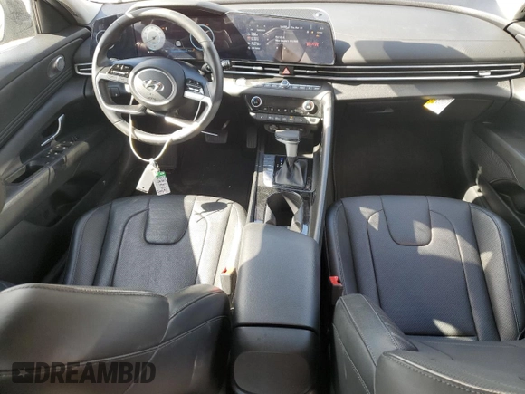 2023 Hyundai Elantra Limited with VIN KMHLP4AG6PU499056, listed as a Copart auction lot 49999395 with 24,421 mi miles and Salvage Title. Bid and sale history available at DreamBid. Image 8.