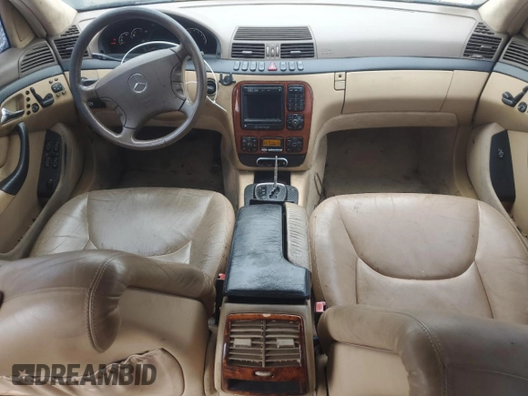 2002 Mercedes-Benz S 500 с VIN WDBNG75J92A288883, выставлен на аукционе Copart как лот 58529605 с пробегом 262 967 миль миль и Списание • Salvage title. История ставок и продаж доступна на DreamBid. Изображение 8.
