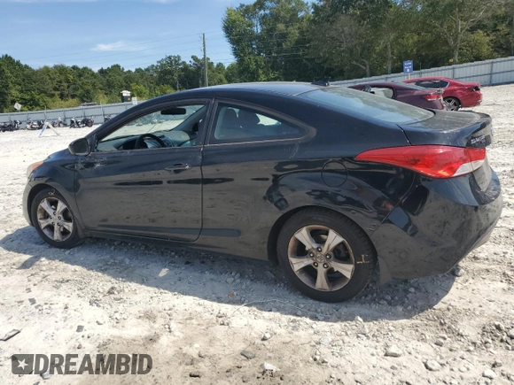 2013 Hyundai Elantra Coupe SE with VIN KMHDH6AE5DU016275, listed as a Copart auction lot 69846214 with 213,981 mi miles and Salvage Title. Bid and sale history available at carsss.com. Image 2.