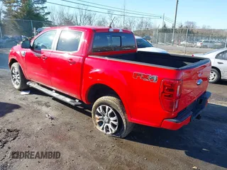 2020 Ford Ranger XL with VIN 1FTER4FH1LLA08126, listed as a IAAI auction lot 41575601 with 1 mi miles. Bid and sale history available at carsss.com. Image 3.