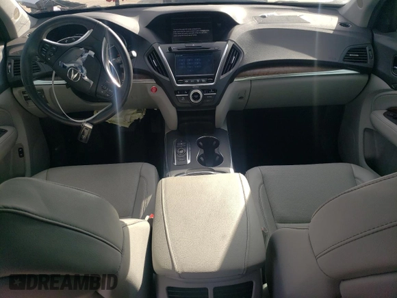 2020 Acura MDX w/Technology Pkg with VIN 5J8YD3H53LL005531, listed as a Copart auction lot 43016365 with 22,524 mi miles and Salvage Title. Bid and sale history available at carsss.com. Image 8.