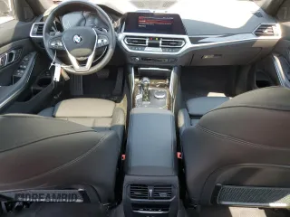 2021 BMW 3 Series 330i xDrive with VIN WBA5R7C00MFK50404, listed as a Copart auction lot 56010064 with 22,905 mi miles. Bid and sale history available at carsss.com. Image 8.