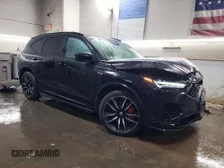 2023 Acura MDX Type S w/Advance Package with VIN 5J8YD8H80PL001286, listed as a Copart auction lot 86610724 with 41,838 mi miles and Salvage Title. Bid and sale history available at carsss.com. Image 4.