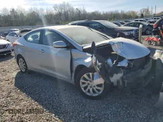 2011 Hyundai Elantra GLS with VIN 5NPDH4AE7BH053392, listed as a Copart auction lot 50444705 with 198,634 mi miles and Salvage Title. Bid and sale history available at carsss.com. Image 4.