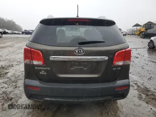 2012 Kia Sorento EX with VIN 5XYKU4A28CG202183, listed as a Copart auction lot 43181465 with 176,890 mi miles and Salvage Title. Bid and sale history available at carsss.com. Image 6.